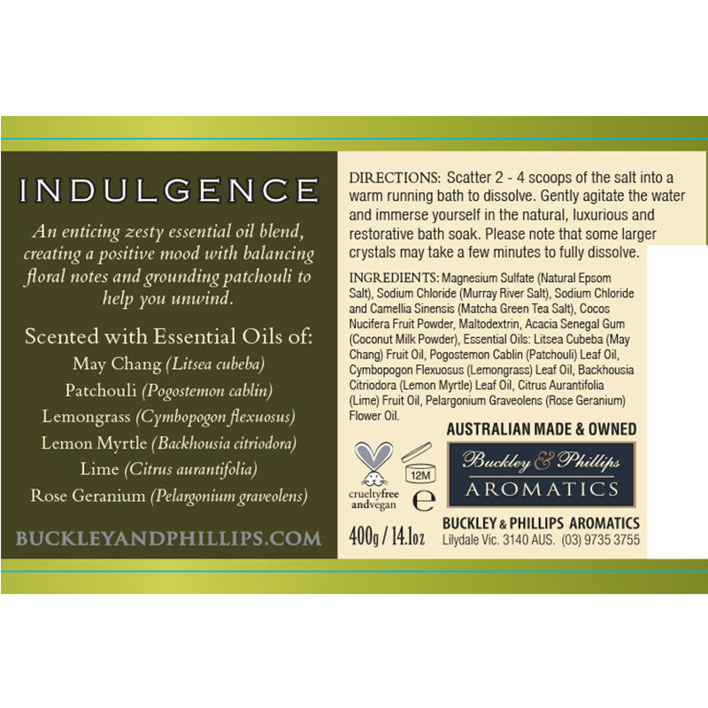 Indulgence Bath Soak